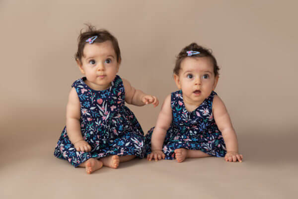 photographe lausanne studio shooting bebe jumeaux jumelles