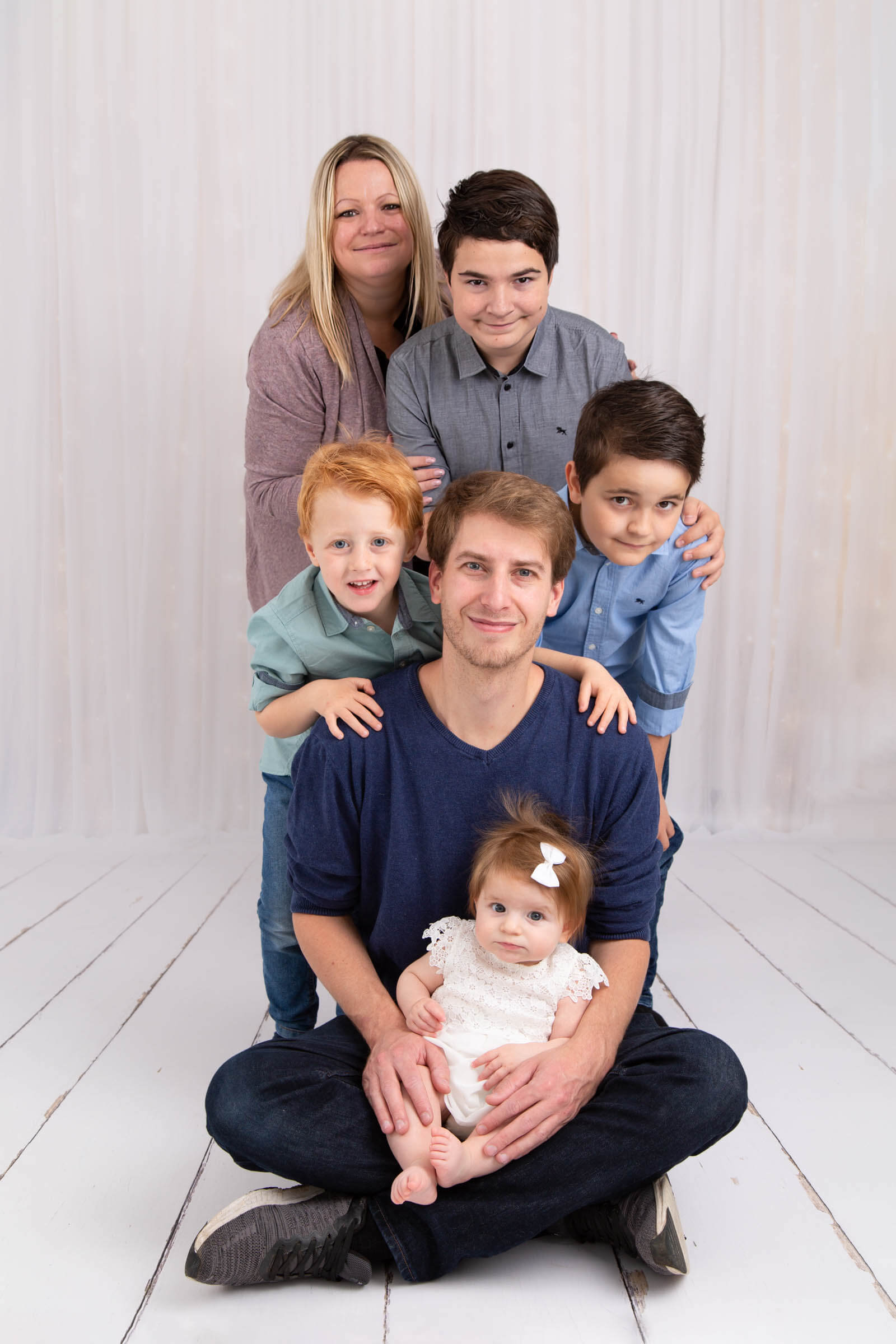 Famille avec 3 enfants